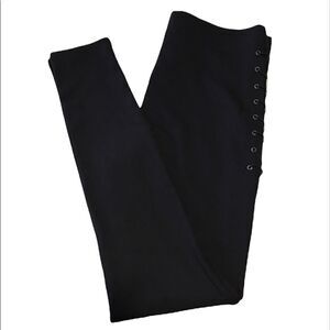 Express lace up corset cut out style leggings size small